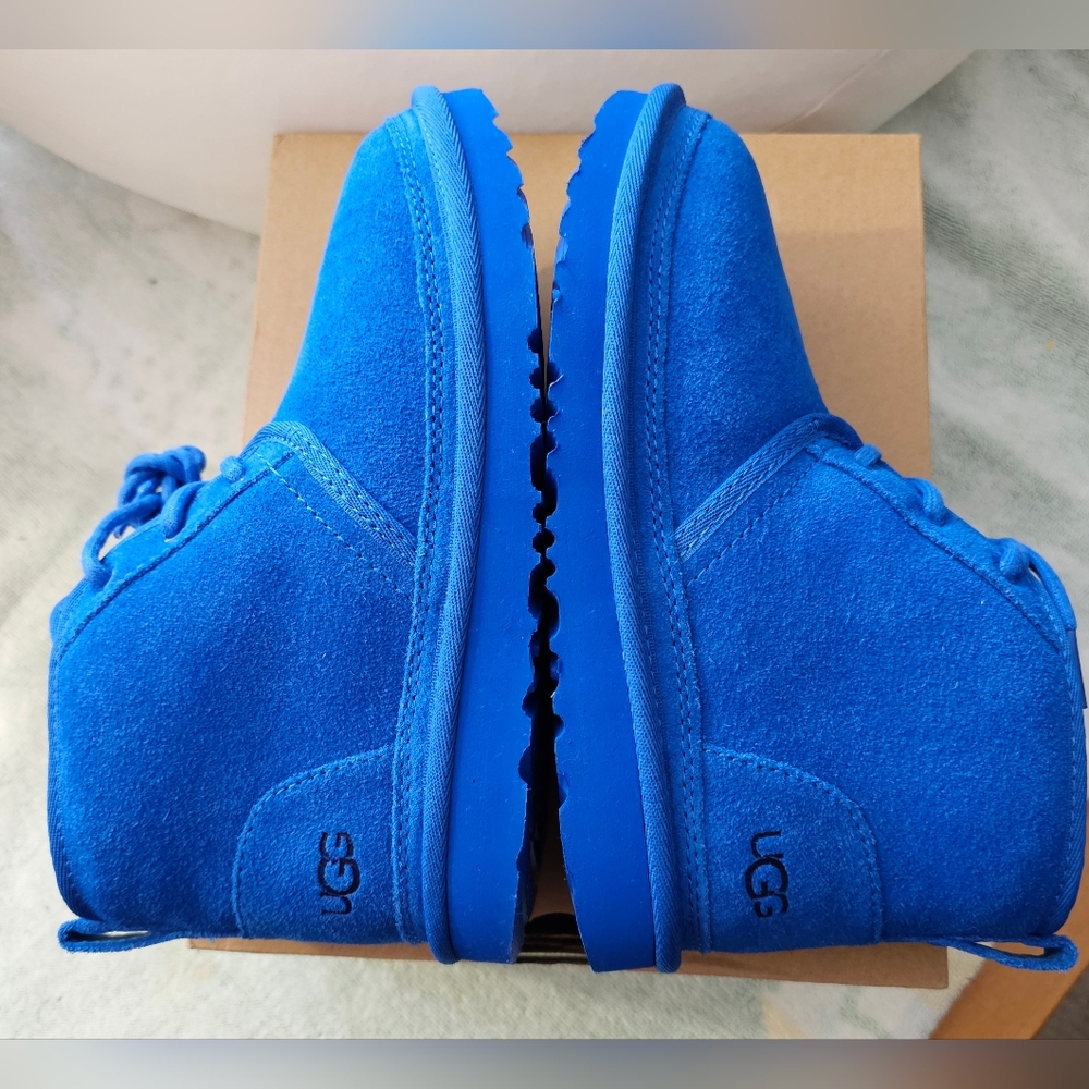 UGG Boots Ugg K Neumel II Chukka Boots Ugg Neumel Blue Unisex Kid's Size 3 NEW